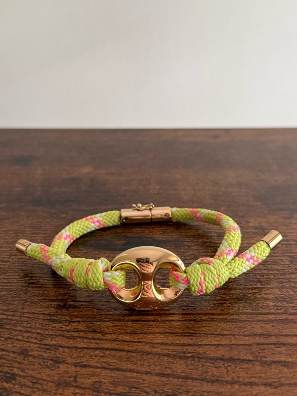 Gucci Marina Chain Fabric Braclet